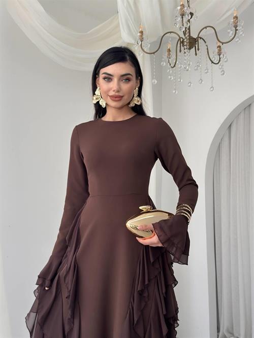 Ruffle Detail Dress