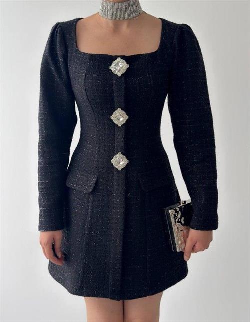 Sassa Button Detailed Dress