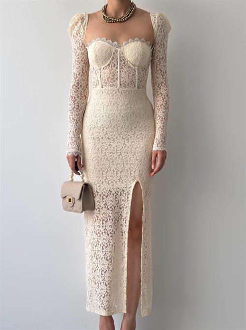 Siena Slit Detailed Dress