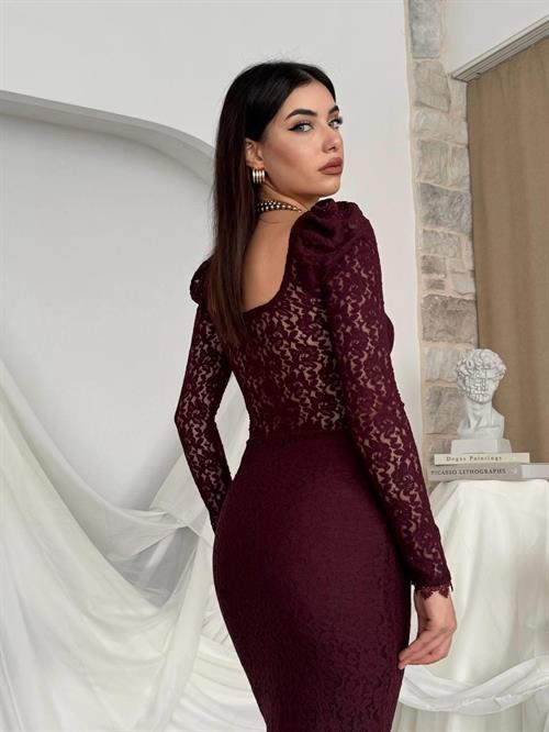 Siena Slit Detailed Dress