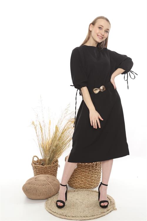 Wholesale Black Slit Dress