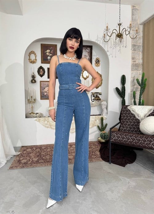 Slupe Jumpsuit with Belt Detail