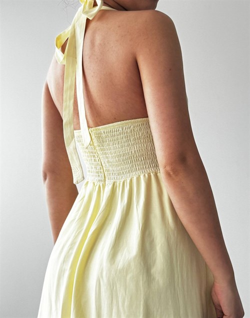 Smen Button Detail Dress
