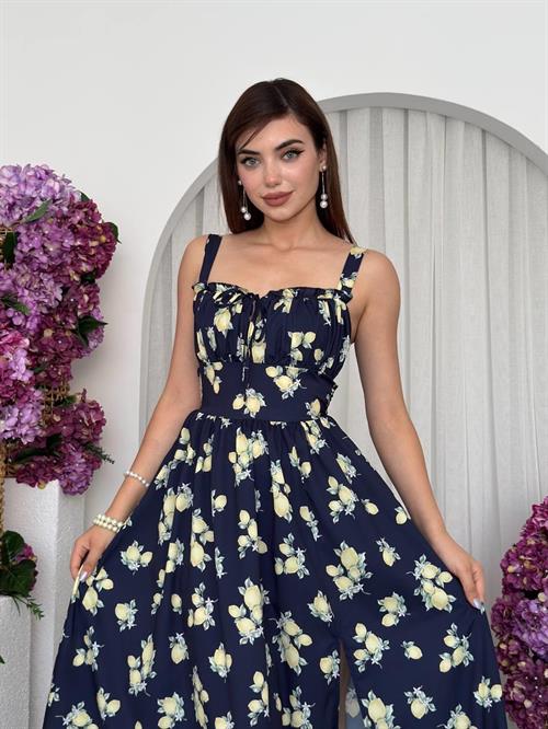 Soni Slit Detailed Dress