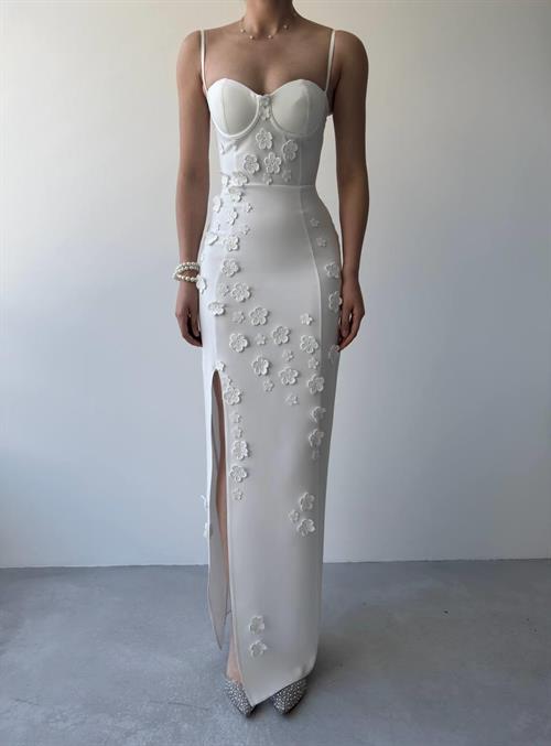 Stor Rose Detailed Dress