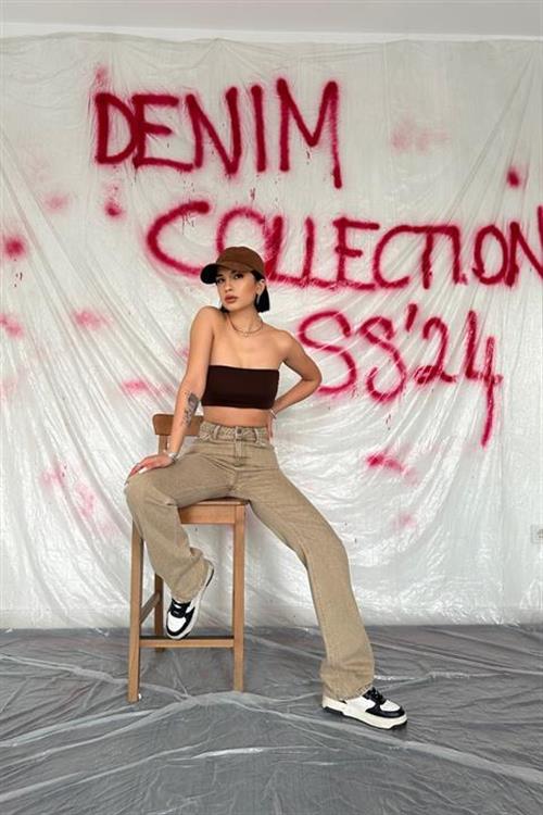 Toptan Vizon Straightmania Jeans Pantolon