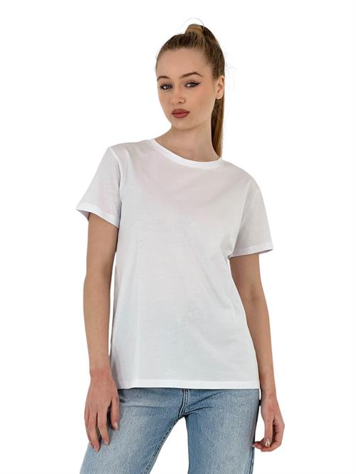 Basic Kısa Kollu Pamuklu Tişört