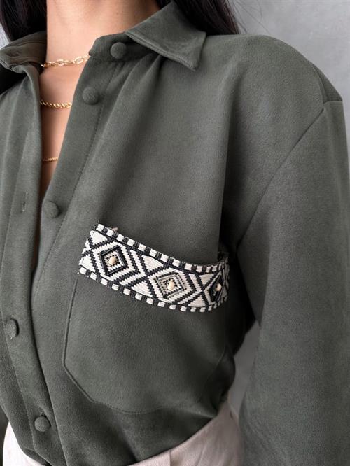 Suet Wholesale Shirt - Khaki