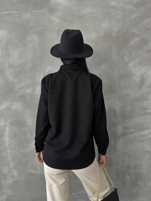 Suet Wholesale Shirt - Black