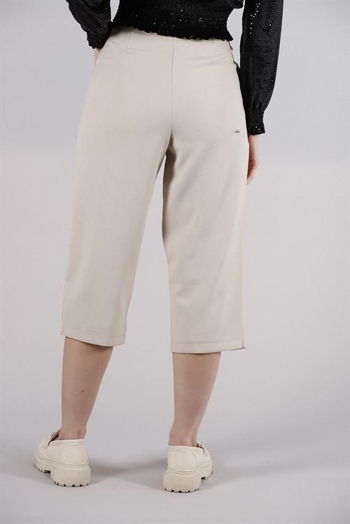 L Pocket Shabby Wholesale Pants with Ornamental Buttons - Open Stone