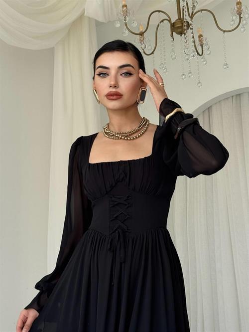 Tamo Bodice Tie Dress