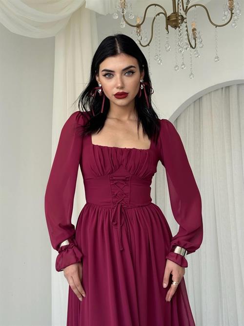 Tamo Bodice Tie Dress