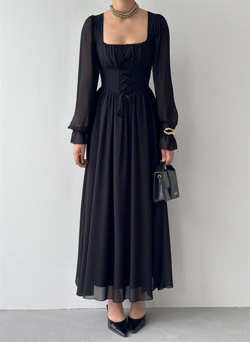 Tamo Bodice Tie Dress