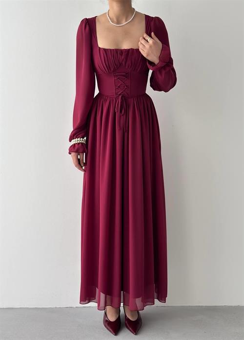 Tamo Bodice Tie Dress