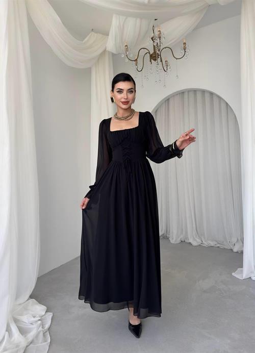 Tamo Bodice Tie Dress