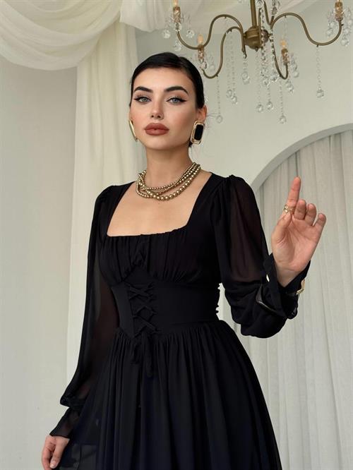 Tamo Bodice Tie Dress