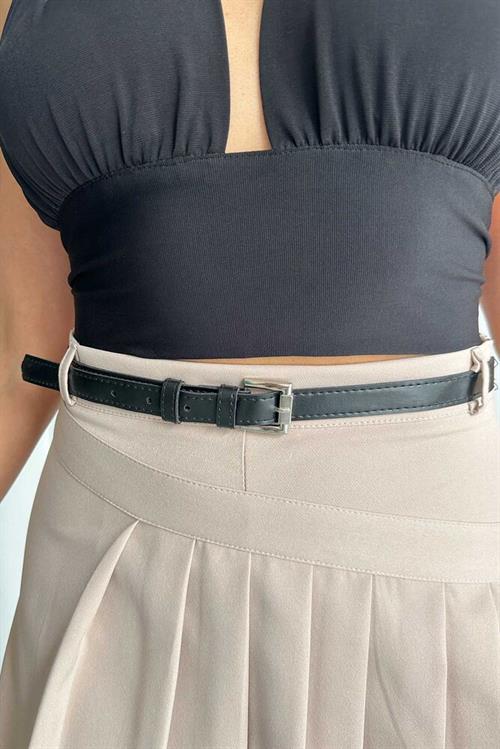 Light Stone Pleated Woven Wholesale Shorts Wholesale Skirt