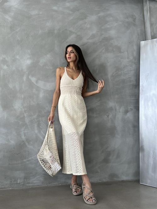 Taş Dantel Toptan Elbise