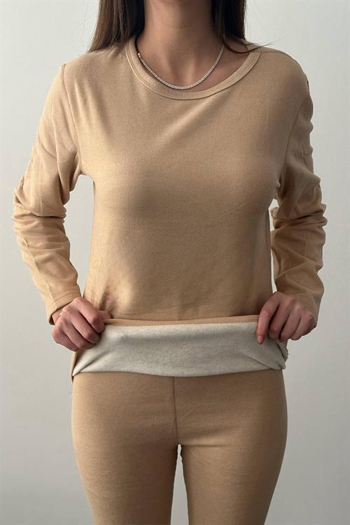Wholesale Beige Double-Sided Thermal Set