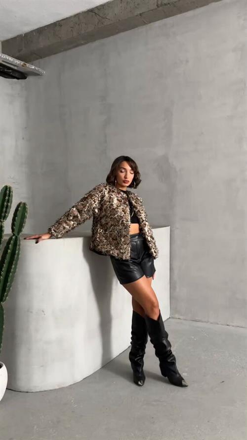 Toptan Ceket - Leopar D2