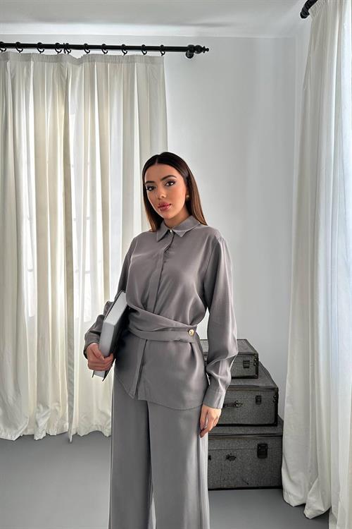 Toptan Gri İkili Takım