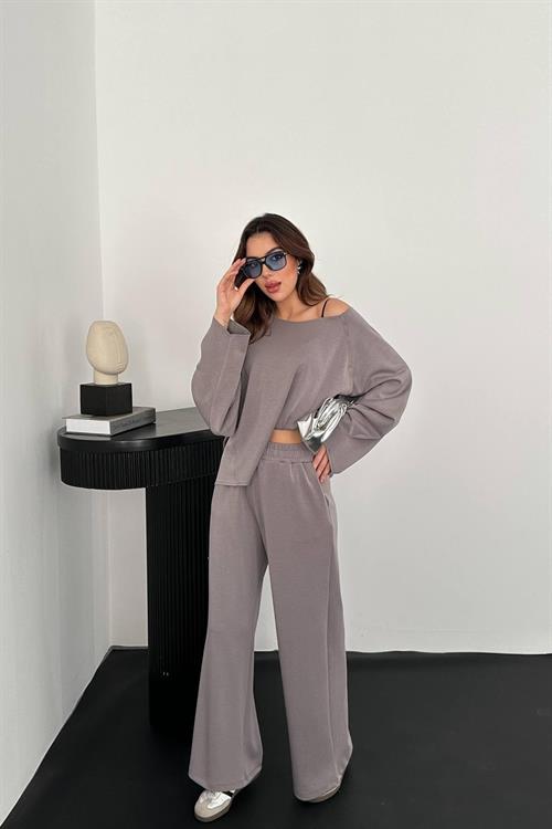 Wholesale Gray Modal Suit