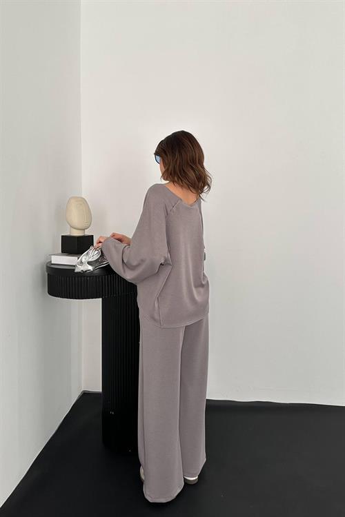 Wholesale Gray Modal Suit