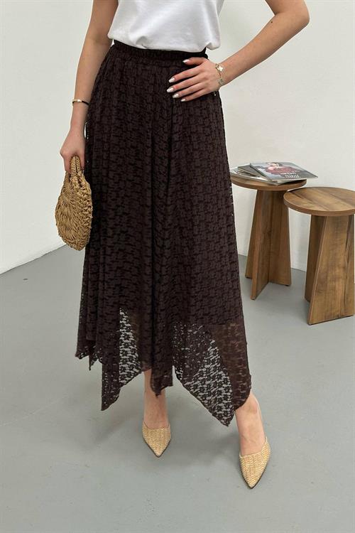 Wholesale Brown Lace Skirt