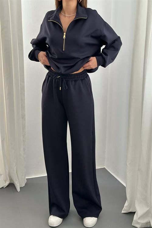 Wholesale Navy Zip-Front Scuba Suit