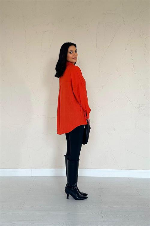 Wholesale Orange Shirt