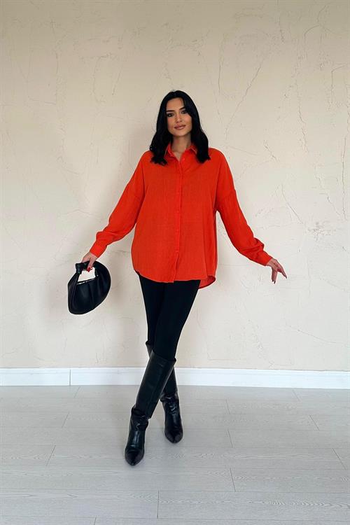 Wholesale Orange Shirt