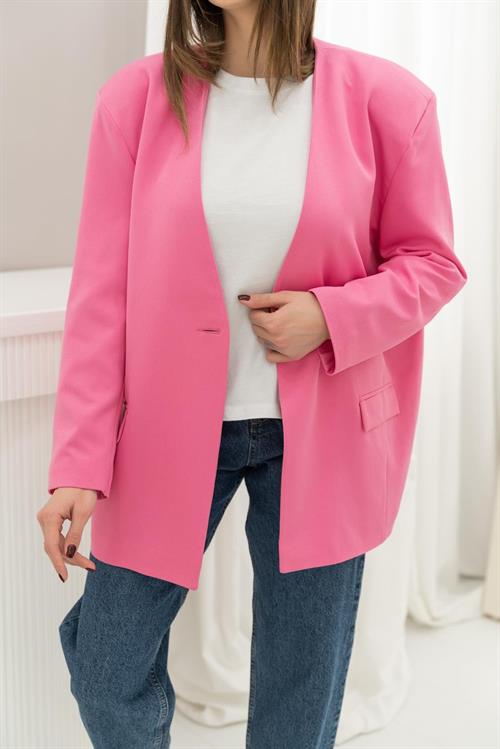Wholesale Skirt Elastic Jacket - Pink