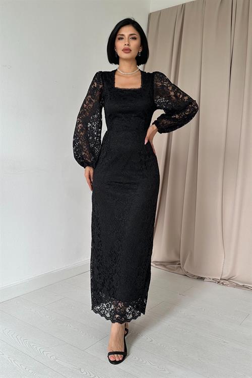 Wholesale Black Lace Dress