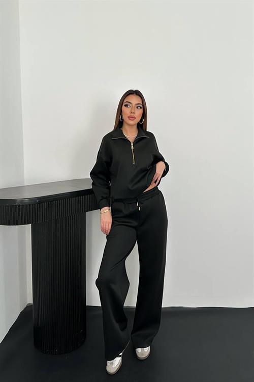 Wholesale Black Zip-Front Scuba Suit