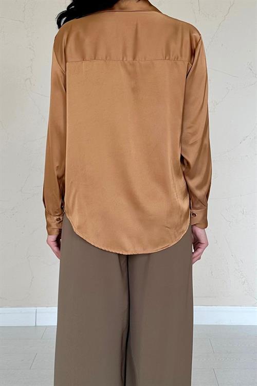 Wholesale Mink Satin Shirt