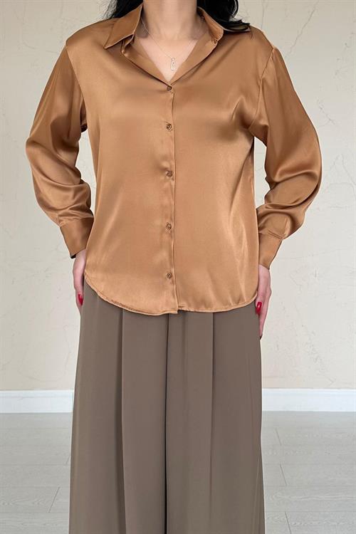 Wholesale Mink Satin Shirt