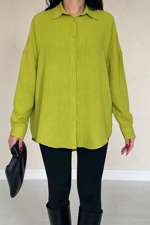 Wholesale Oil Green Shirt