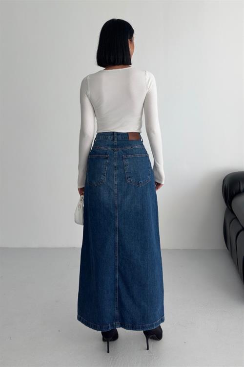 Uzun Boy Kot Etek 1082-01-(36-46)