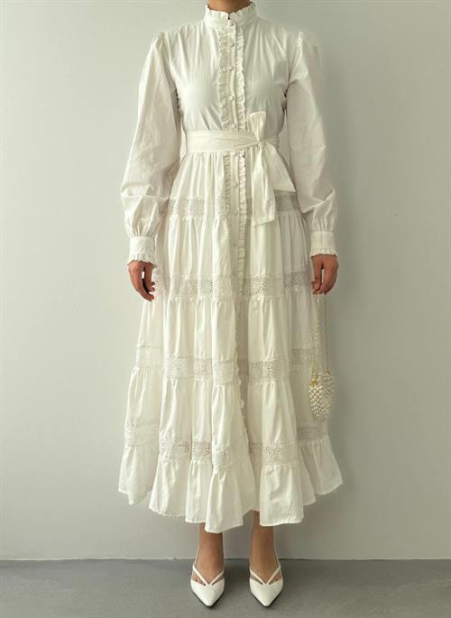Verno Dress with Belt Detail