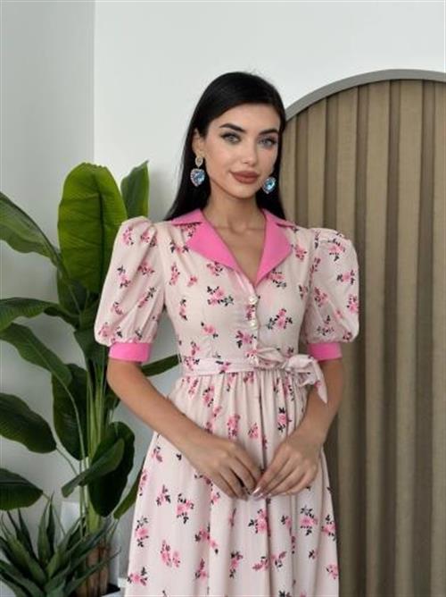 Wholesale Vesoul Collar Midi Dress