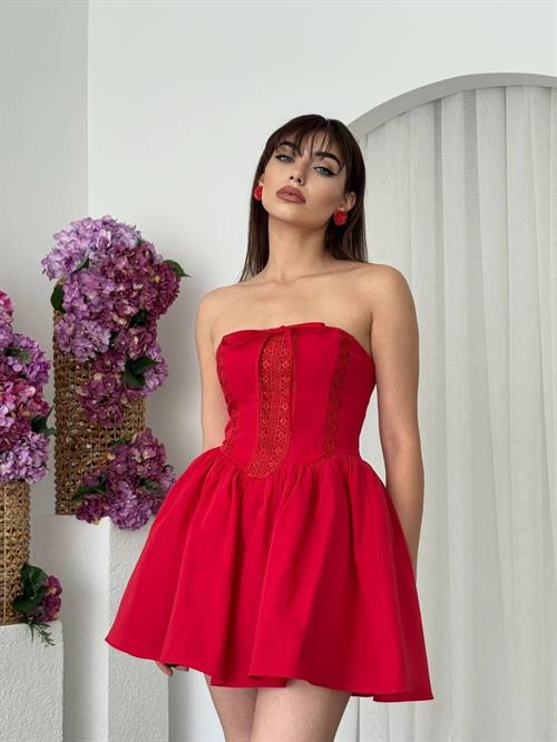 Walf Strapless Dress