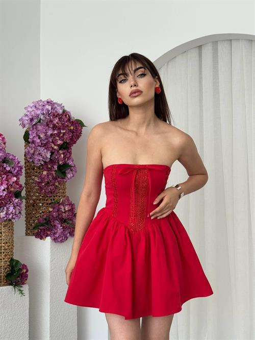 Walf Strapless Dress