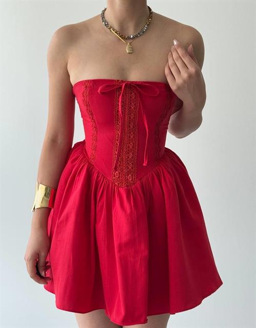 Walf Strapless Dress