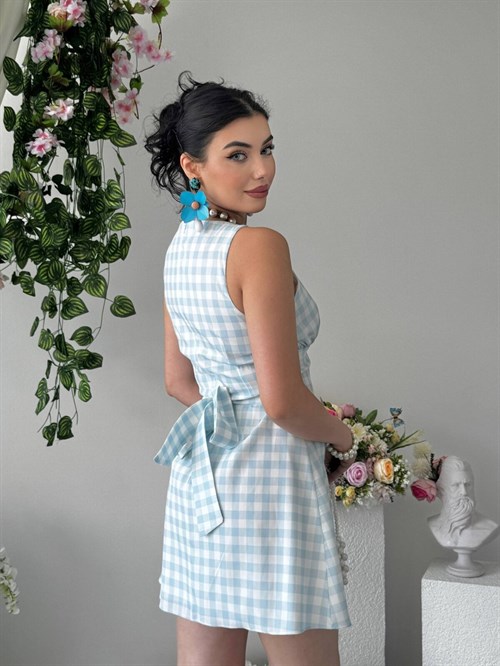 Yujas Dress with Tie Detail
