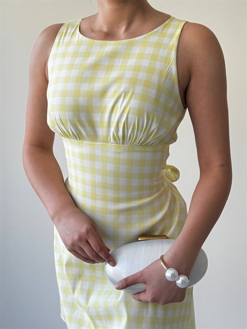 Yujas Dress with Tie Detail