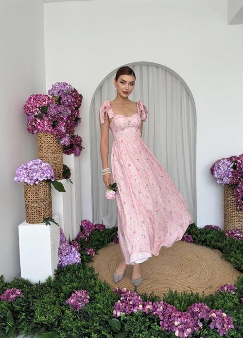 Yunn Shoulder Tie Dress