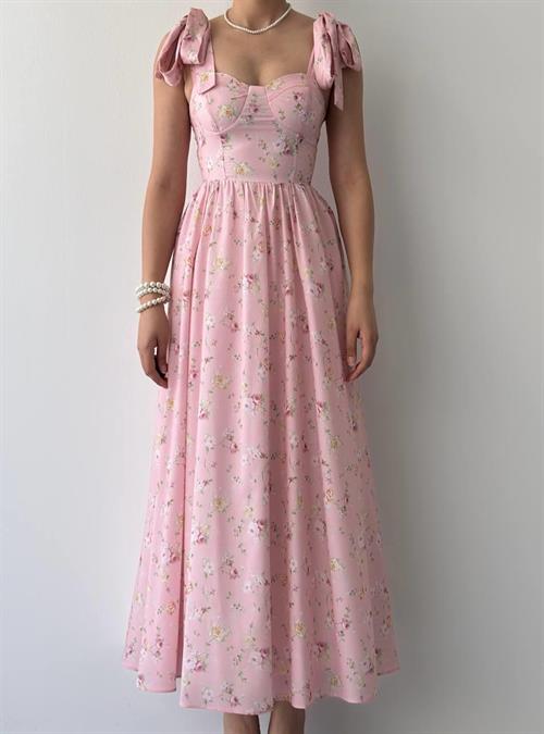 Yunn Shoulder Tie Dress