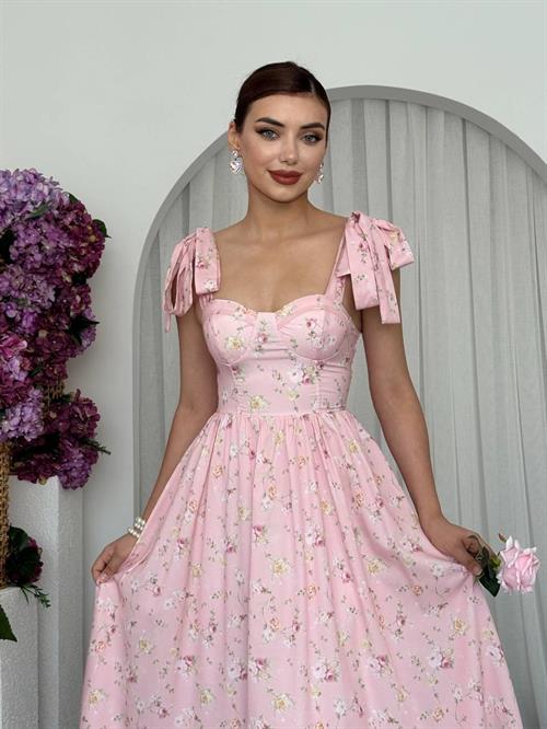 Yunn Shoulder Tie Dress