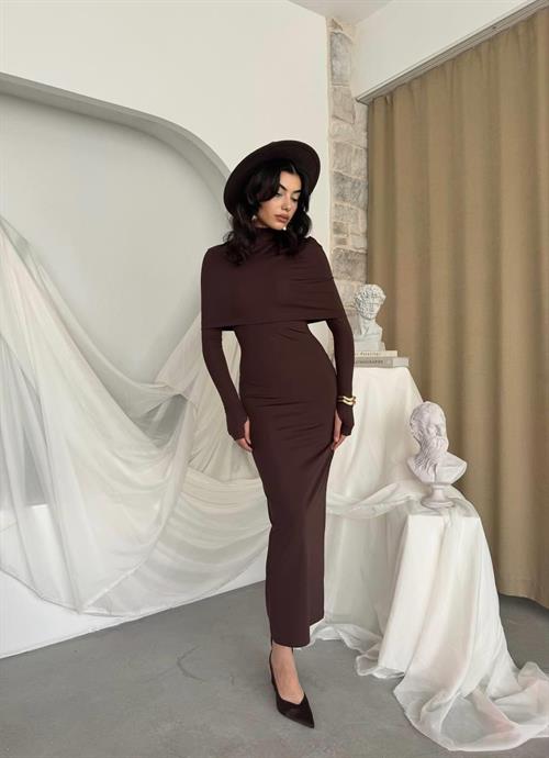 Zaria Cape Dress
