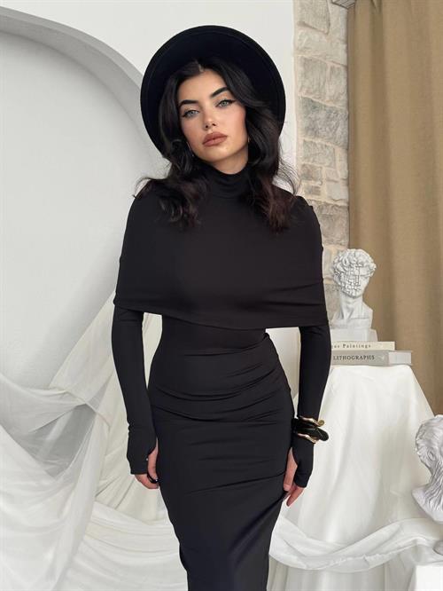 Zaria Cape Dress